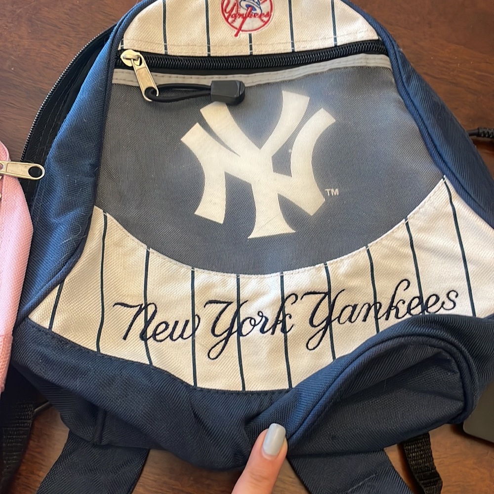 Yankees backpacks - pink and blue  - officially licensed product
